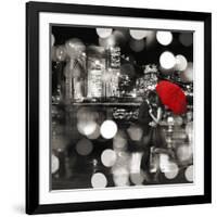 A Kiss in the Night (BW detail)-Dianne Loumer-Framed Giclee Print