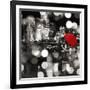 A Kiss in the Night (BW detail)-Dianne Loumer-Framed Giclee Print