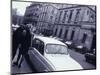 A Kiss in Winter, Paris, France-Walter Bibikow-Mounted Photographic Print