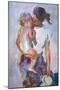 A Kiss-John Asaro-Mounted Giclee Print