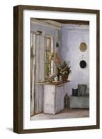 A Kitchen Interior-European School (Early 20th Century)-Framed Giclee Print