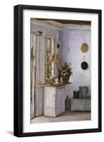 A Kitchen Interior-European School (Early 20th Century)-Framed Giclee Print