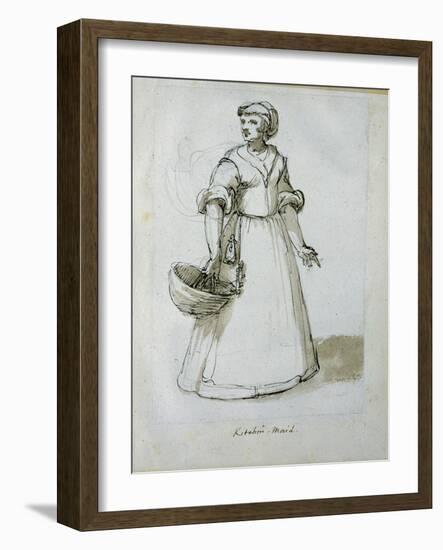 A Kitchen Maid-Inigo Jones-Framed Giclee Print