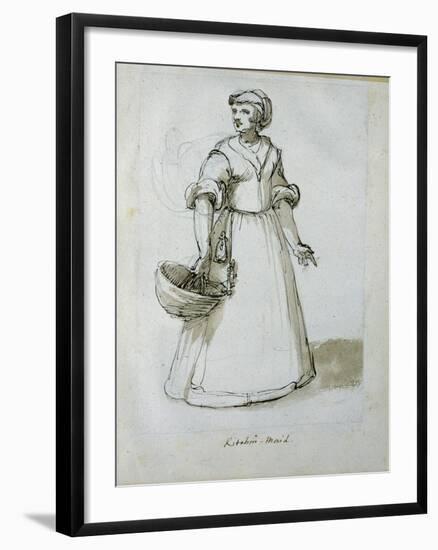 A Kitchen Maid-Inigo Jones-Framed Giclee Print