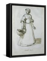 A Kitchen Maid-Inigo Jones-Framed Stretched Canvas