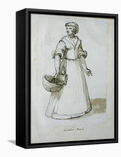 A Kitchen Maid-Inigo Jones-Framed Stretched Canvas