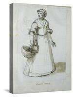 A Kitchen Maid-Inigo Jones-Stretched Canvas