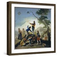 A Kite (La Comet), 1778-Francisco de Goya-Framed Giclee Print