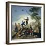 A Kite (La Comet), 1778-Francisco de Goya-Framed Giclee Print