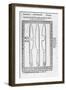 A Knife Trick (Engraving) (B/W Photo)-English-Framed Premium Giclee Print