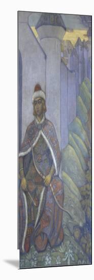 A Knight, 1910-Nicholas Roerich-Mounted Giclee Print
