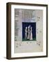 A Knight and a Lady Exchanging Rings, C1350-null-Framed Giclee Print