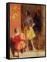 A Knight and Page, C.1826-Richard Parkes Bonington-Framed Stretched Canvas