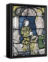 A Knight (De Bernemicour) at His Orisons before an Image of St Mary Magdalene, C1500-null-Framed Stretched Canvas