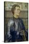 A Knight in Armour-Eleanor Fortescue-Brickdale-Stretched Canvas