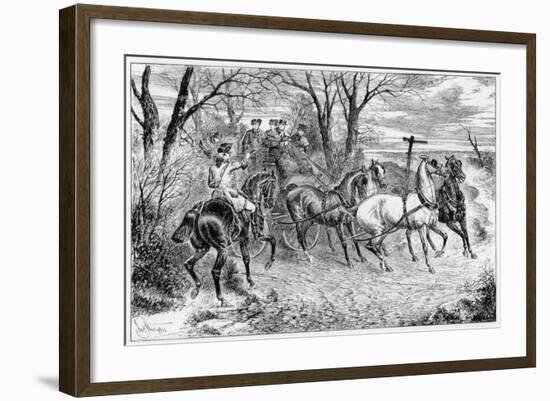 A Knight of the Road, 1881-John Sturgess-Framed Giclee Print