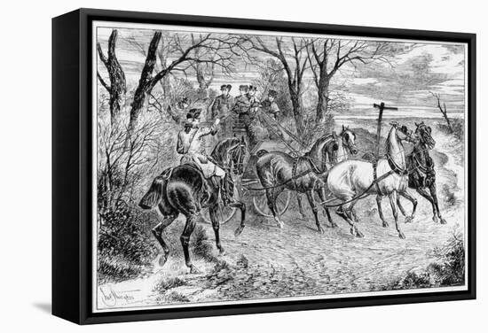 A Knight of the Road, 1881-John Sturgess-Framed Stretched Canvas