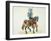 A Knight on His Way to a Tournament, Plate of a History of the Development and Customs of Chivalry-Friedrich Martin Von Reibisch-Framed Giclee Print