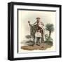 A Knight Templar-Charles Hamilton Smith-Framed Art Print