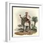 A Knight Templar-Charles Hamilton Smith-Framed Art Print