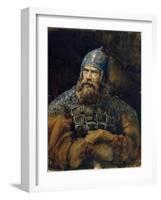 A Knight-Viktor Mikhaylovich Vasnetsov-Framed Giclee Print