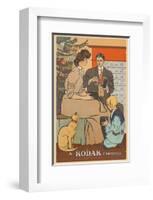 A Kodak Christmas-Stecher-Framed Art Print