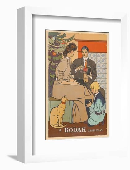 A Kodak Christmas-Stecher-Framed Art Print