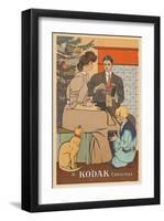 A Kodak Christmas-Stecher-Framed Art Print