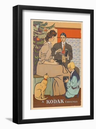 A Kodak Christmas-Stecher-Framed Art Print