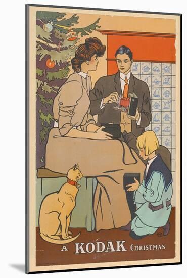 A Kodak Christmas-Stecher-Mounted Art Print