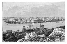 General View of San Juan Bautista, Puerto Rico, C1890-A Kohl-Framed Giclee Print