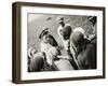 A Kolkhoz Brigade Taking a Break, USSR, 1931-null-Framed Giclee Print