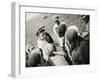 A Kolkhoz Brigade Taking a Break, USSR, 1931-null-Framed Giclee Print