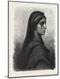 A Koptic Woman, Egypt, 1879-null-Mounted Giclee Print