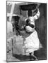 A Korean Woman Carrying a Baby on Her Back, 1936-null-Mounted Giclee Print