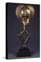 A Kota Brass-Covered Reliquary Figure-null-Stretched Canvas