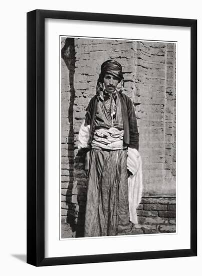 A Kurdish Tribesman from Southern Kurdistan, Iraq, 1925-A Kerim-Framed Giclee Print