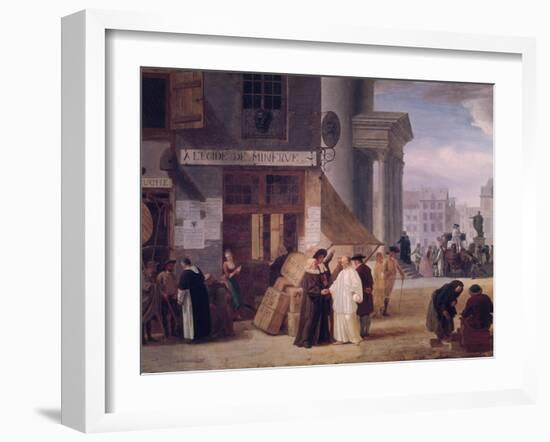 A L'Egide de Minerve-Leonard Defrance-Framed Giclee Print