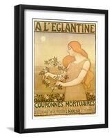 A L'Elegntine-Paul Berthon-Framed Art Print
