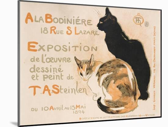 A la Bodiniere, 1894-Théophile Alexandre Steinlen-Mounted Giclee Print