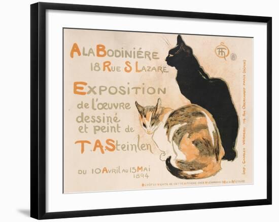 A la Bodiniere, 1894-Théophile Alexandre Steinlen-Framed Giclee Print