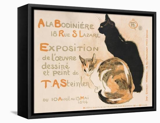 A la Bodiniere, 1894-Théophile Alexandre Steinlen-Framed Stretched Canvas