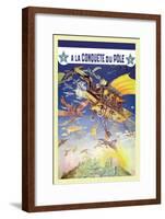 A La Conquete du Pole-null-Framed Art Print