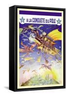 A La Conquete du Pole-null-Framed Stretched Canvas