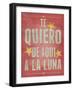 A La Luna-Clara Wells-Framed Giclee Print