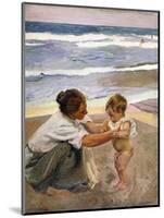 A La Orilla Del Mar, 1908-Joaqu?n Sorolla y Bastida-Mounted Giclee Print