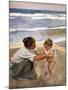 A La Orilla Del Mar, 1908-Joaqu?n Sorolla y Bastida-Mounted Giclee Print