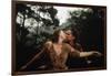 A la poursuite du diamant vert Romancing the stone by Robert Zemeckis with Kathleen Turner and Mich-null-Framed Photo