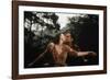 A la poursuite du diamant vert Romancing the stone by Robert Zemeckis with Kathleen Turner and Mich-null-Framed Photo