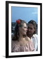 A la poursuite du diamant vert Romancing the stone by Robert Zemeckis with Michael Douglas and Kath-null-Framed Photo